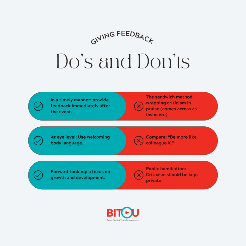 The Do's und Dont's Feedback BITOU eng (1)